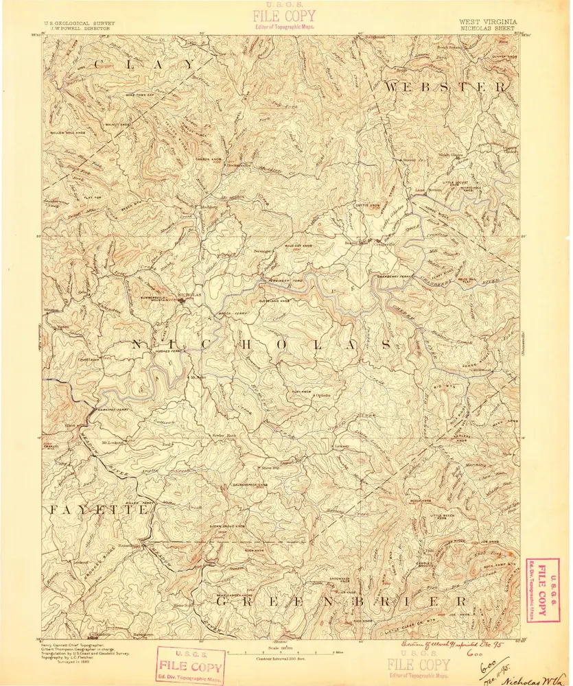 Aperçu de l'ancienne carte