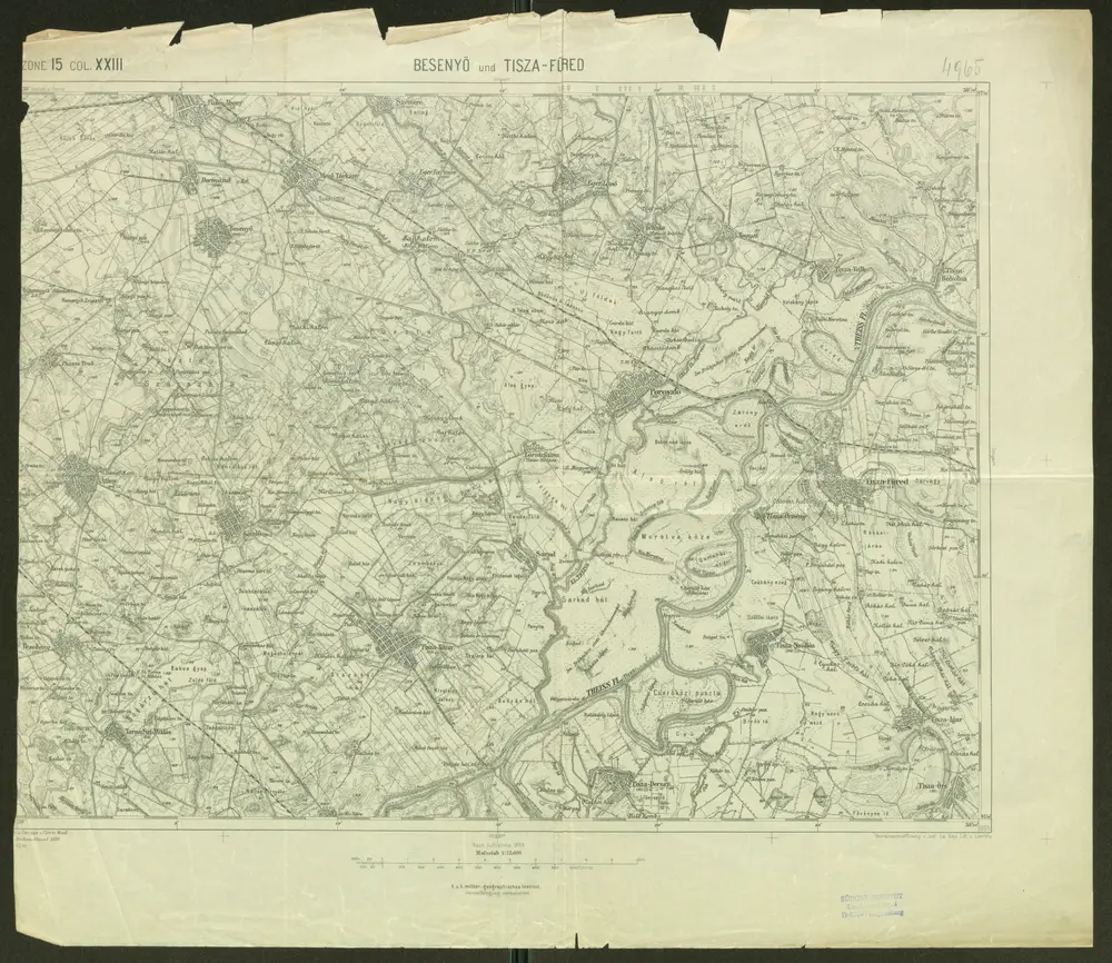 Anteprima della vecchia mappa