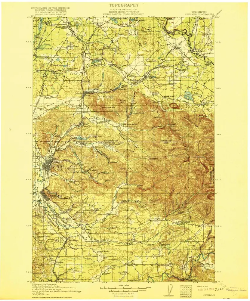 Aperçu de l'ancienne carte