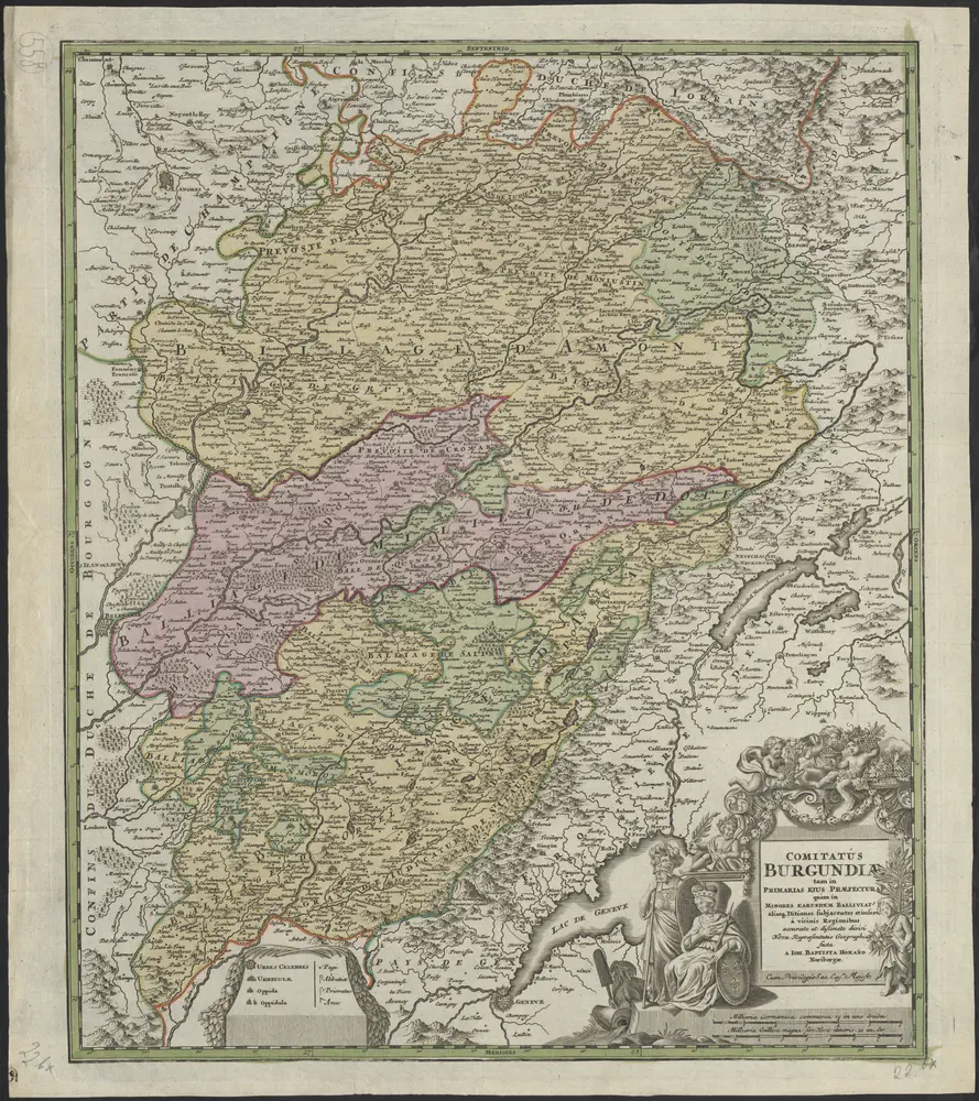 Aperçu de l'ancienne carte