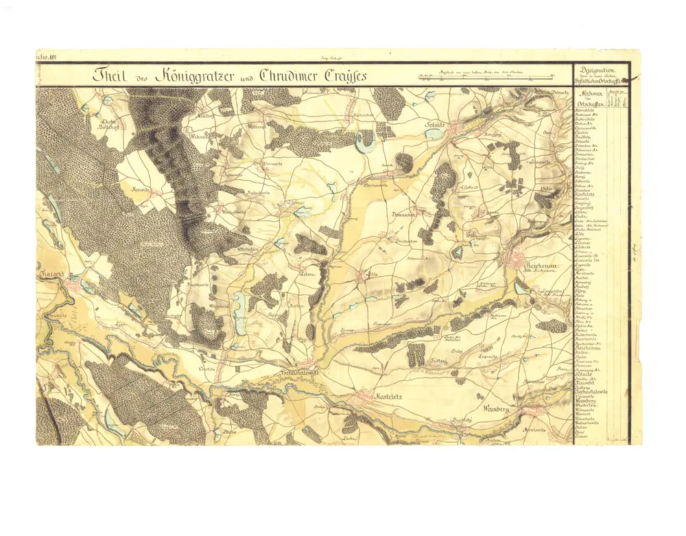 Anteprima della vecchia mappa