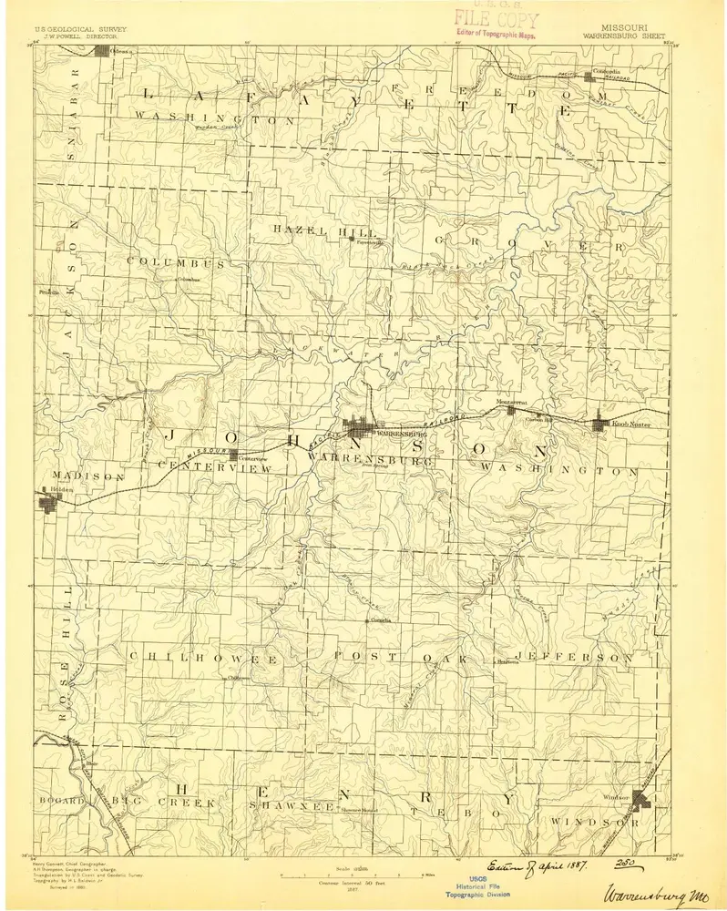 Vista previa del mapa antiguo