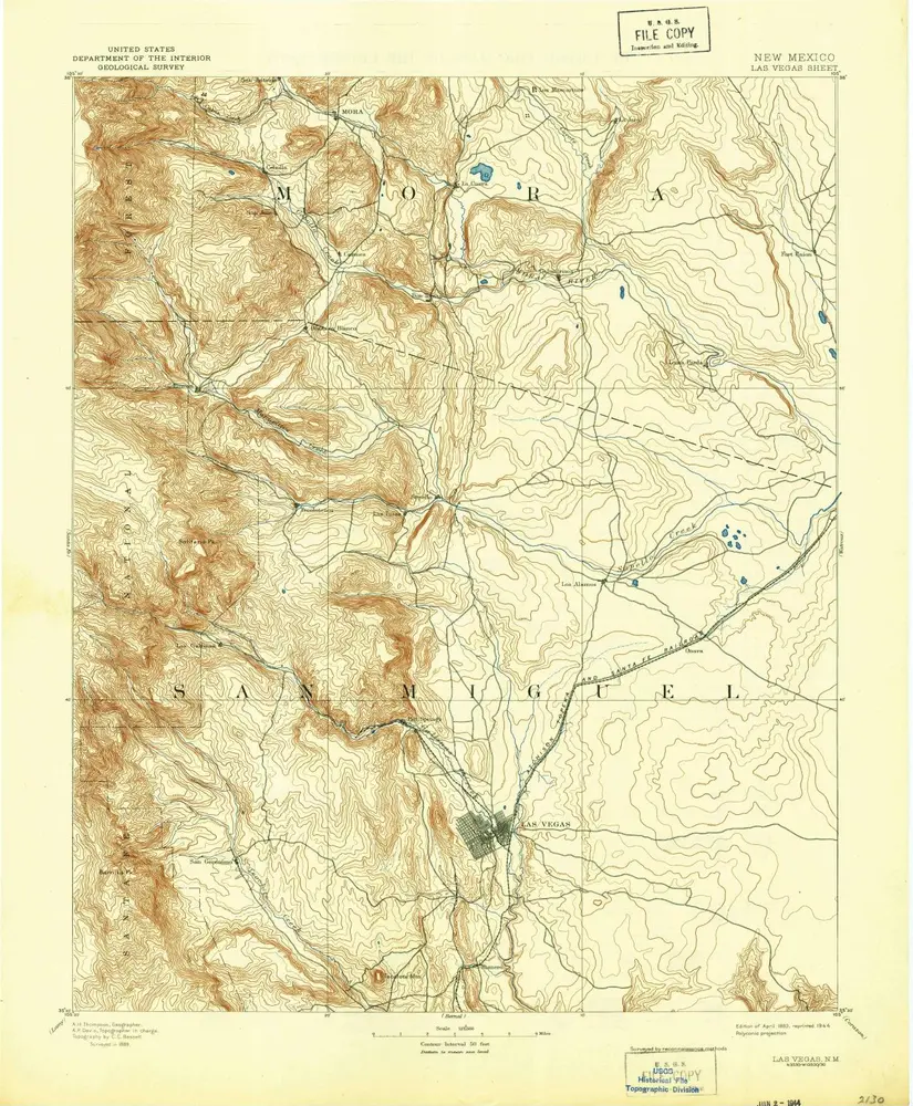 Aperçu de l'ancienne carte