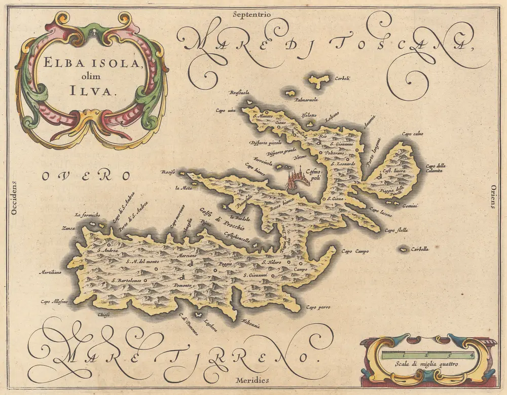 Anteprima della vecchia mappa