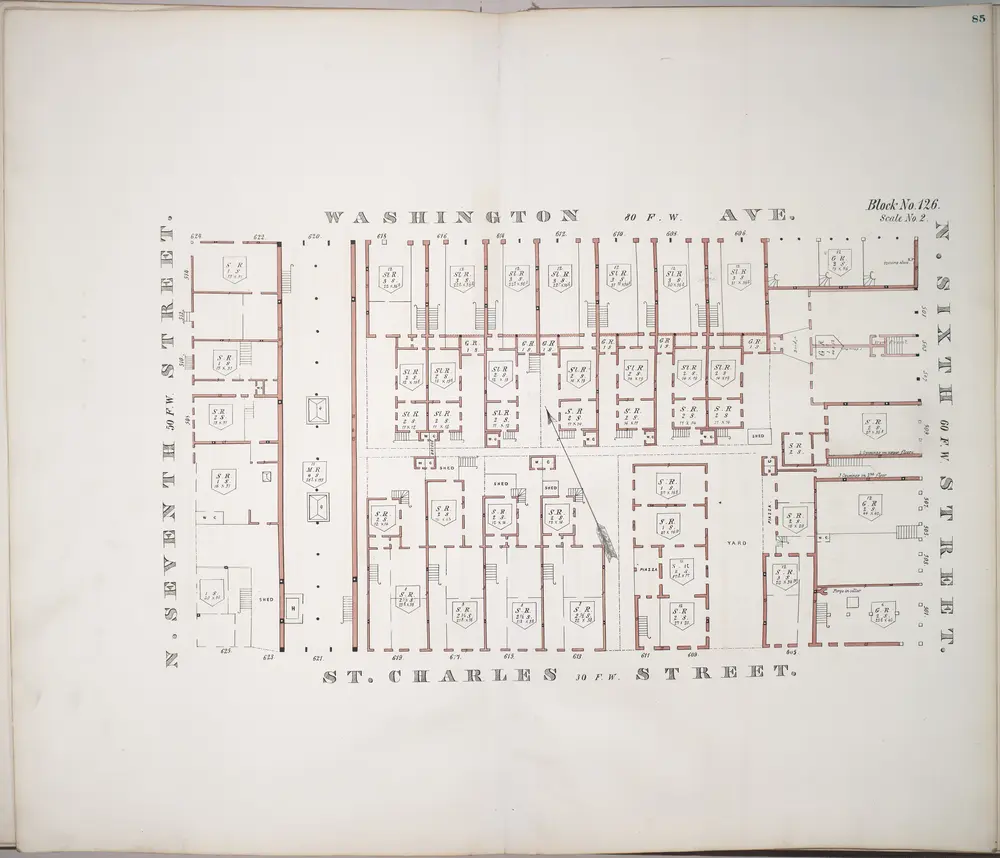 A. Whipple & Co.'s insurance map of St. Louis, Mo