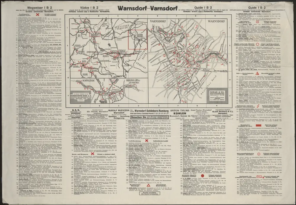 Voorbeeld van de oude kaart