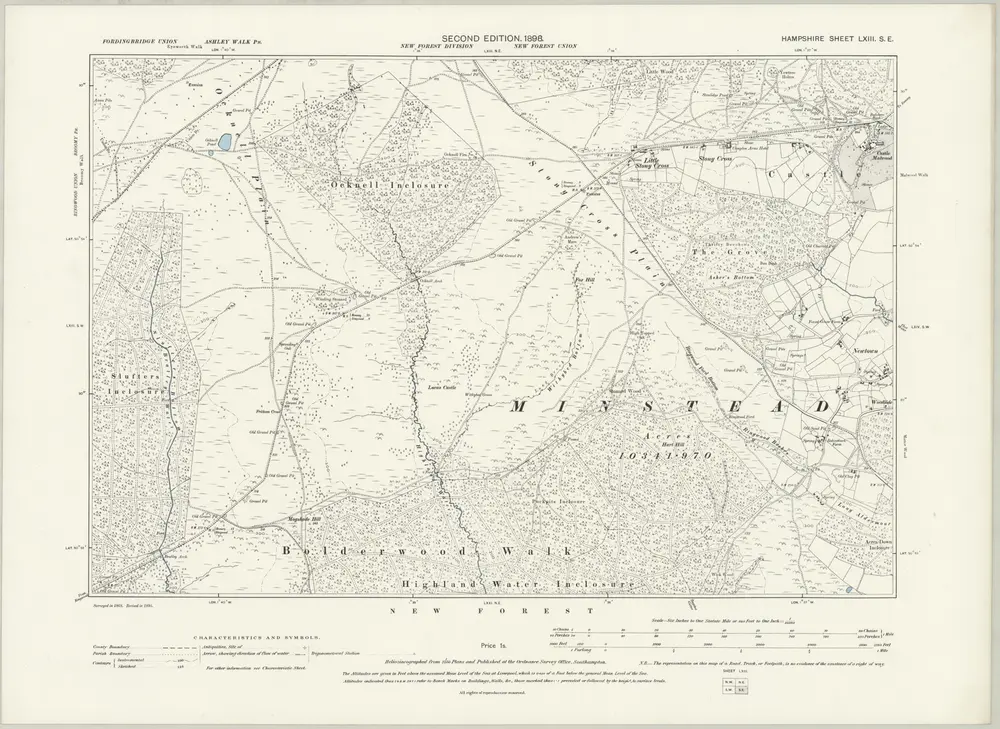 Aperçu de l'ancienne carte