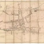 Plan of the Town of Airdrie from actual survey.