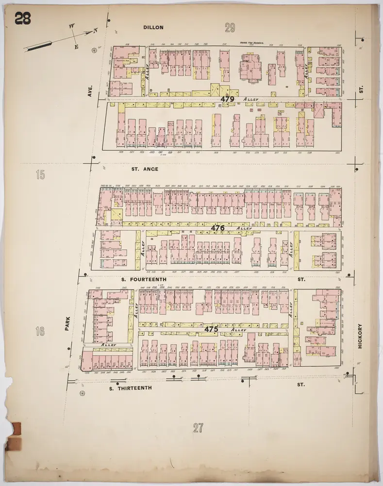 A. Whipple & Co.'s insurance map of St. Louis, Mo