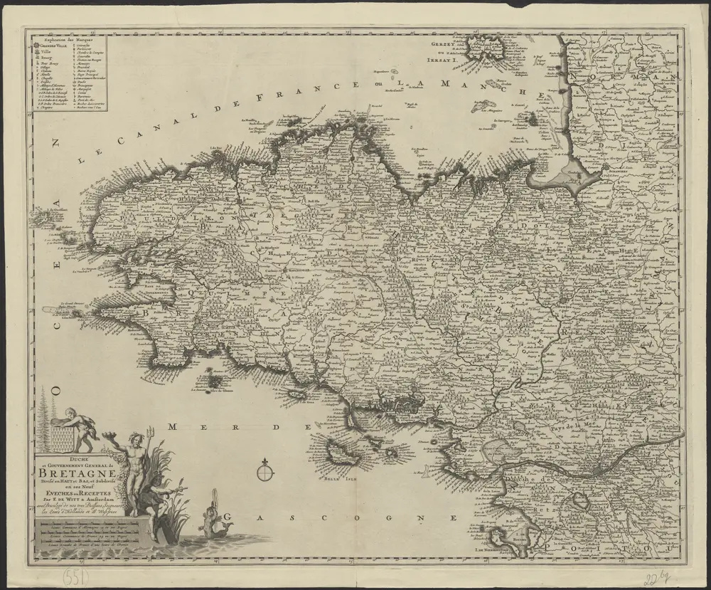 Aperçu de l'ancienne carte