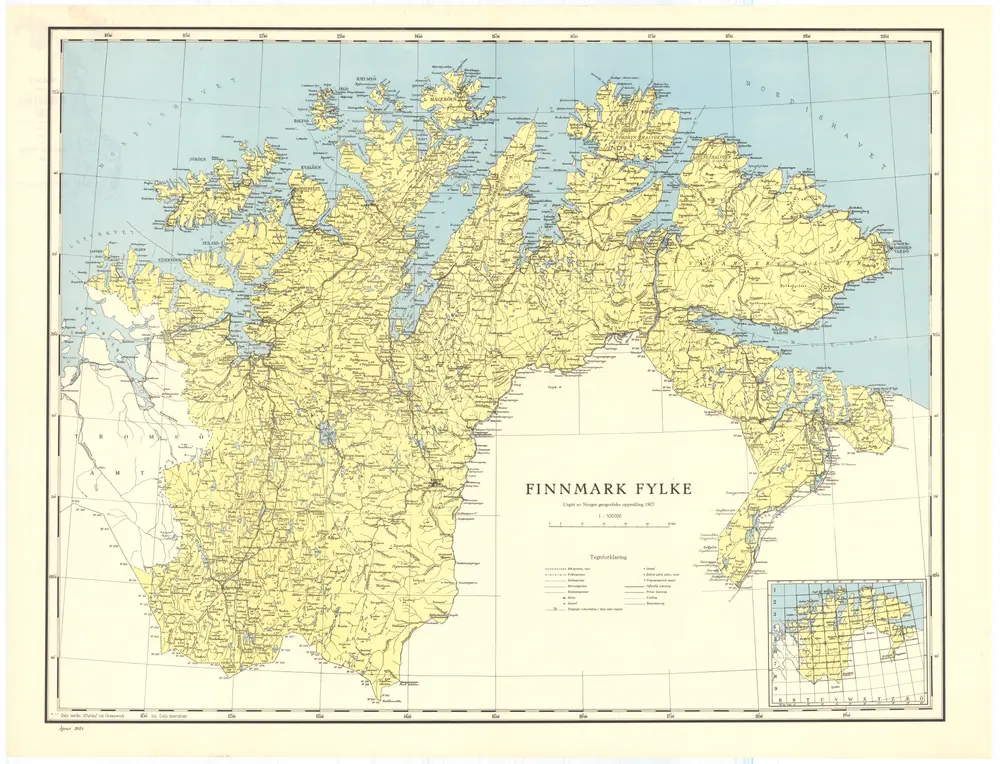 Voorbeeld van de oude kaart