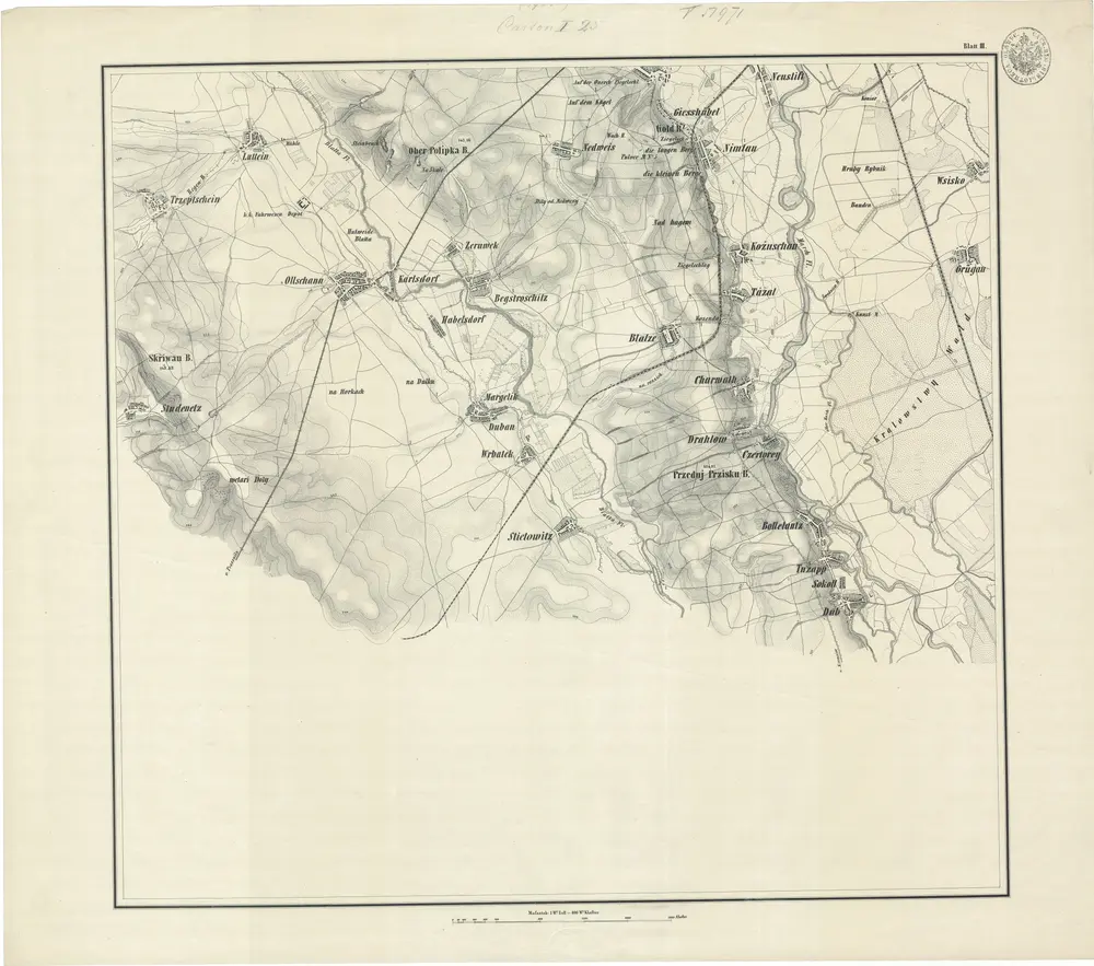 Aperçu de l'ancienne carte