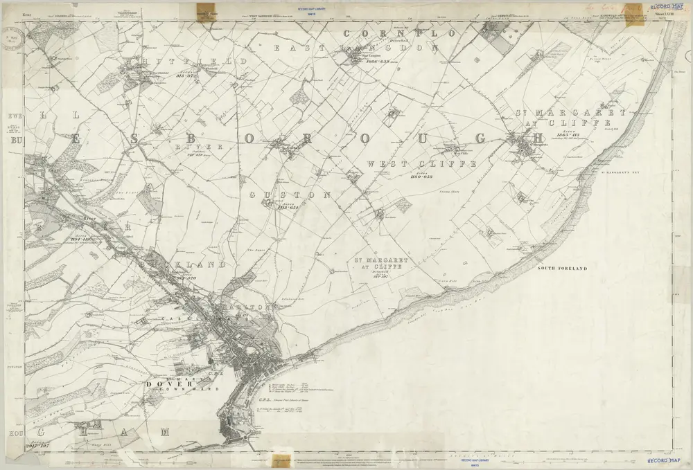 Anteprima della vecchia mappa