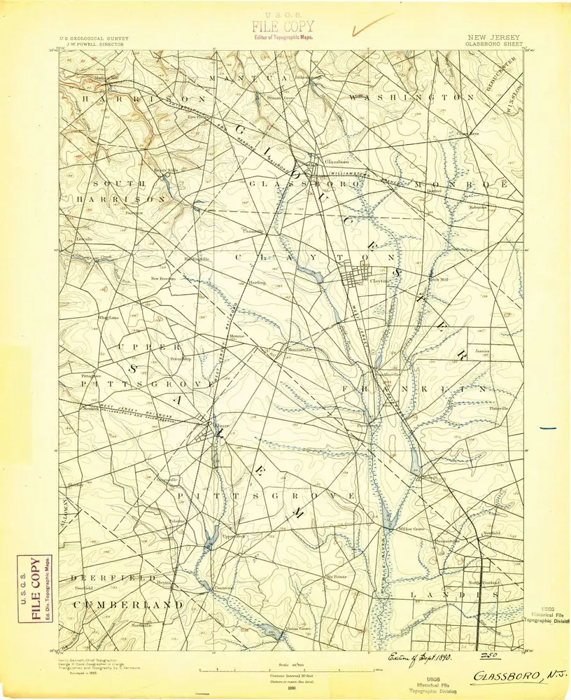 Anteprima della vecchia mappa