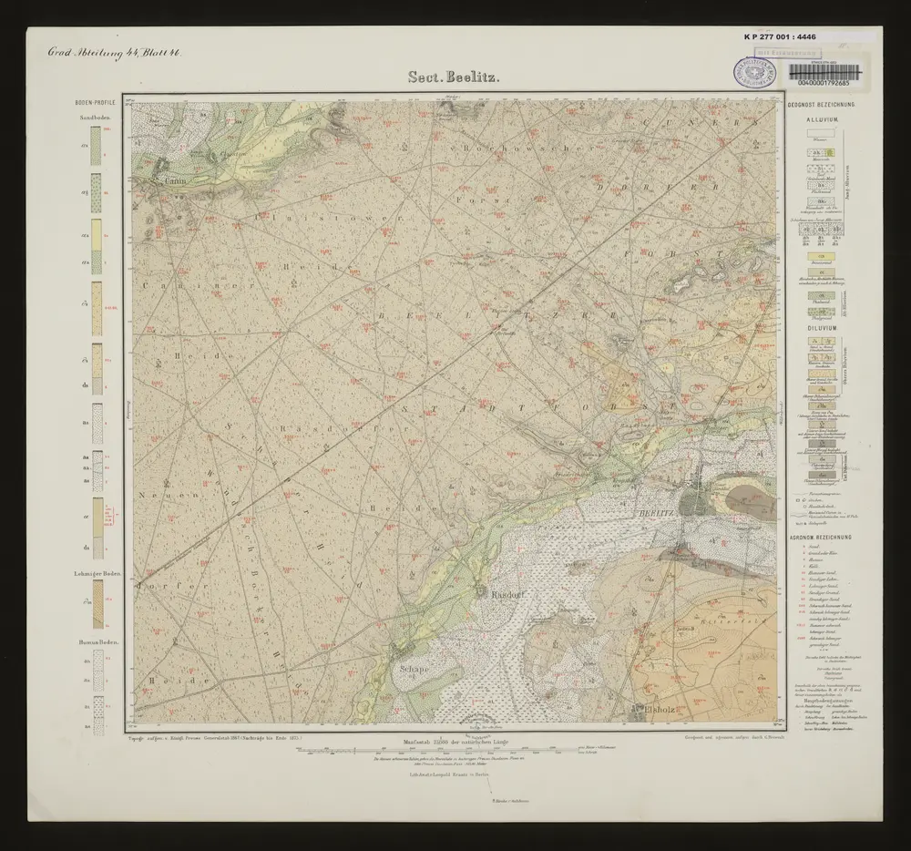 Aperçu de l'ancienne carte