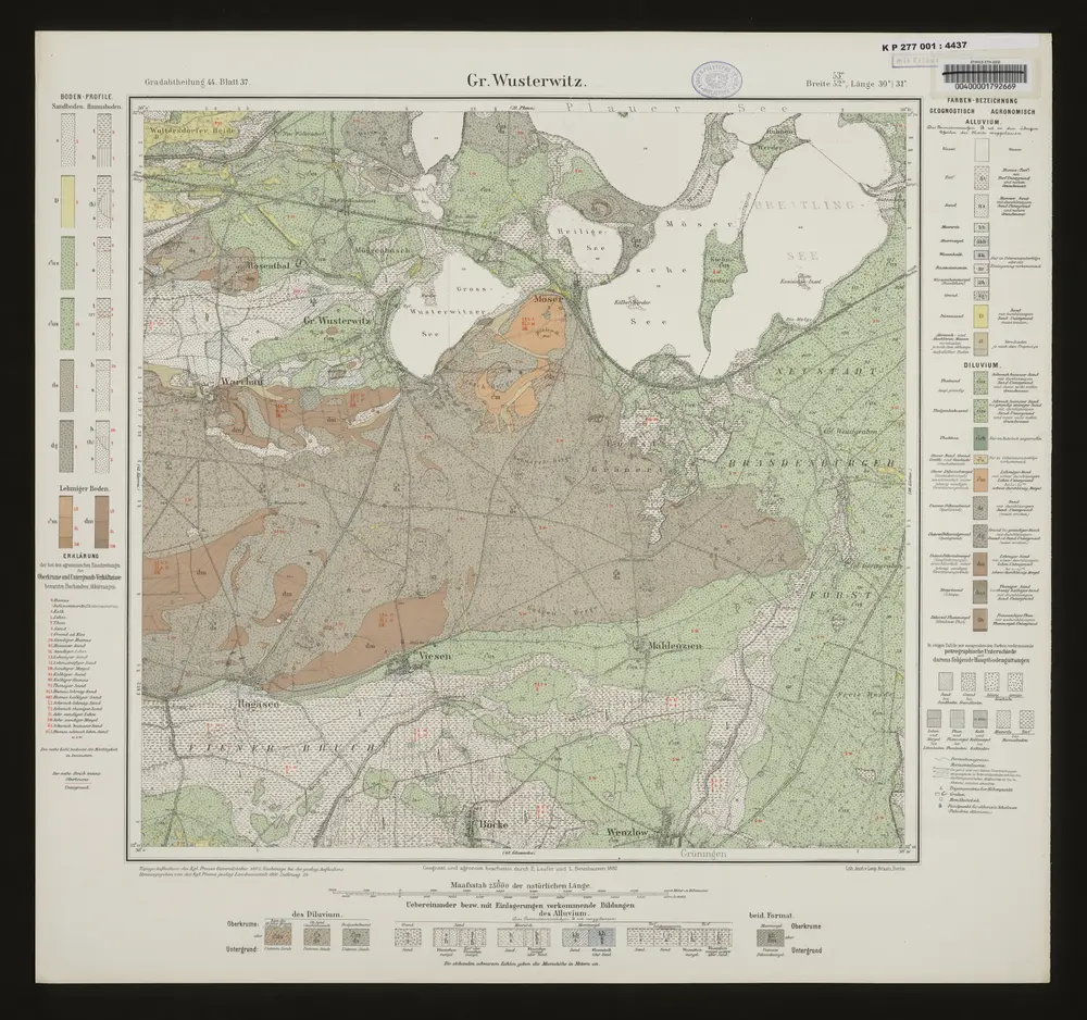 Aperçu de l'ancienne carte