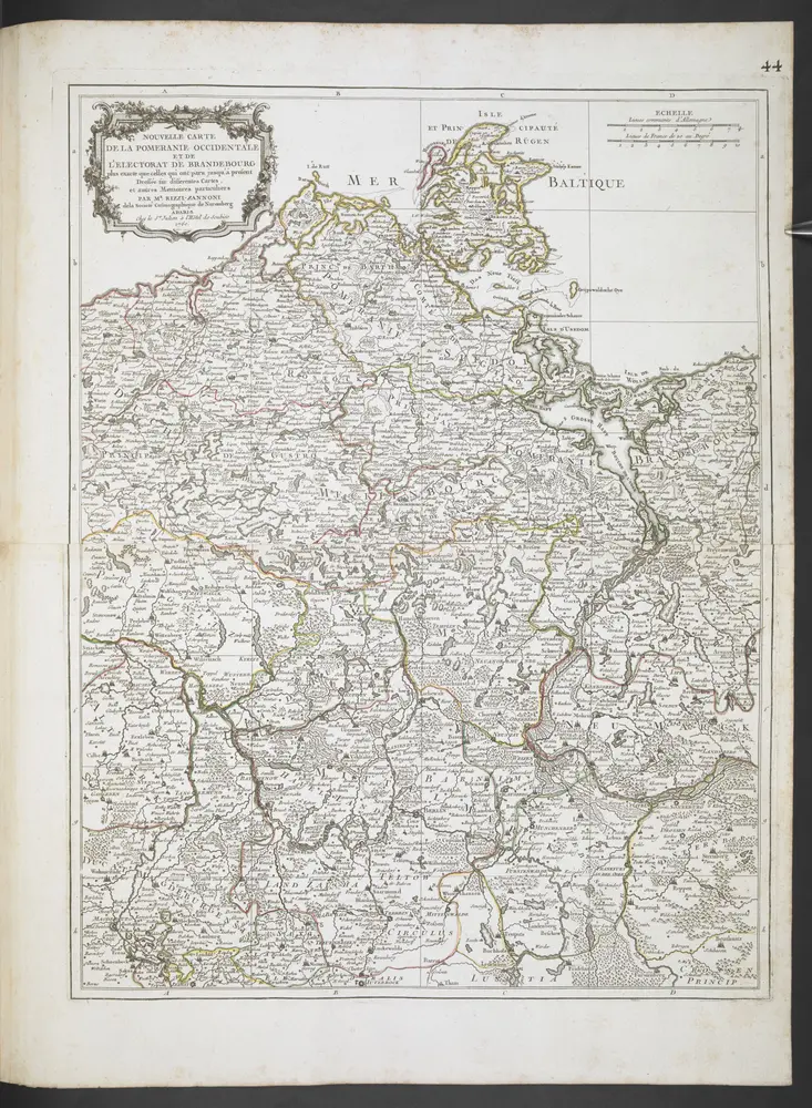 ATLAS TOPOGRAPHIQUE ET MILITAIRE, Qui comprend Les Etats de la Couronne de Boheme & La Saxe Electorale avec leur Frontiers. /