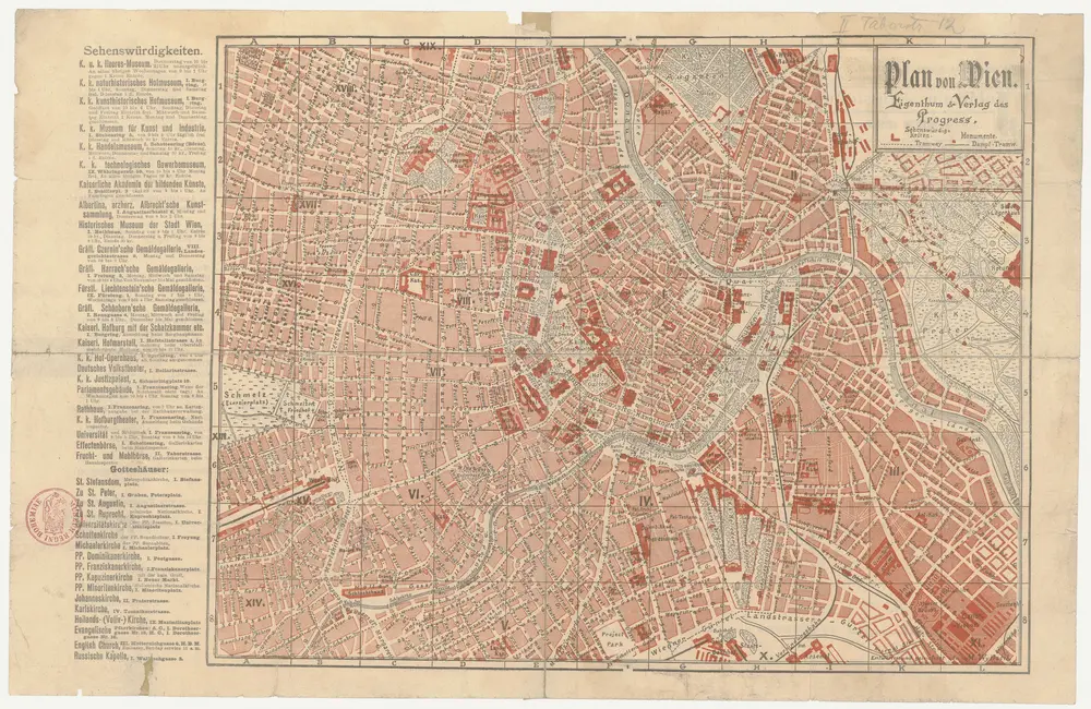 Aperçu de l'ancienne carte