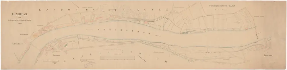 Voorbeeld van de oude kaart