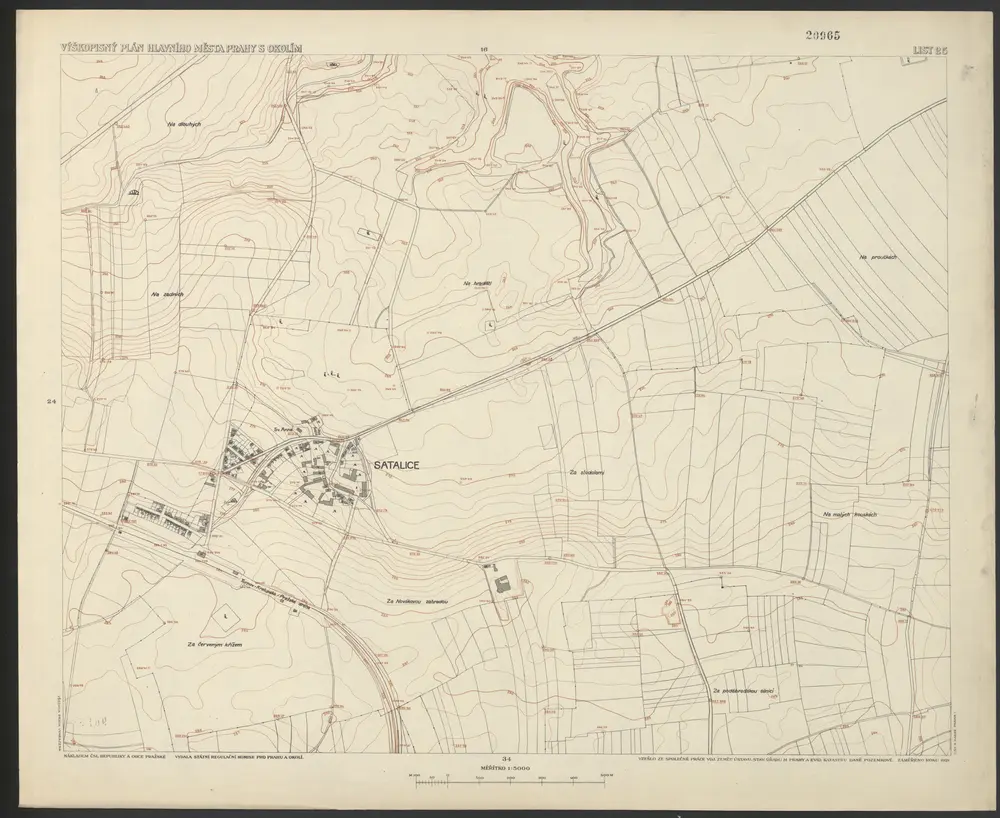 Voorbeeld van de oude kaart