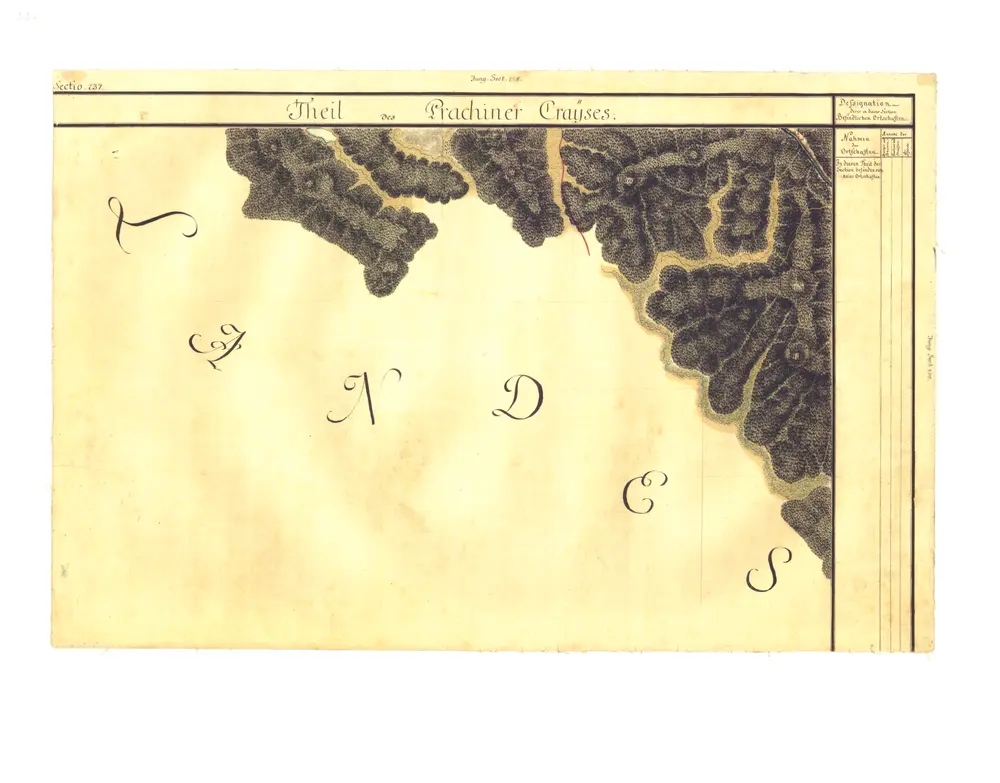 Anteprima della vecchia mappa