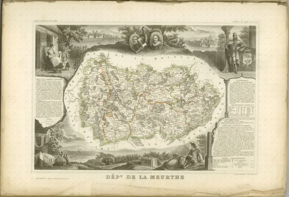 Aperçu de l'ancienne carte