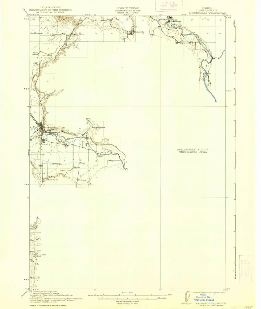 Aperçu de l'ancienne carte