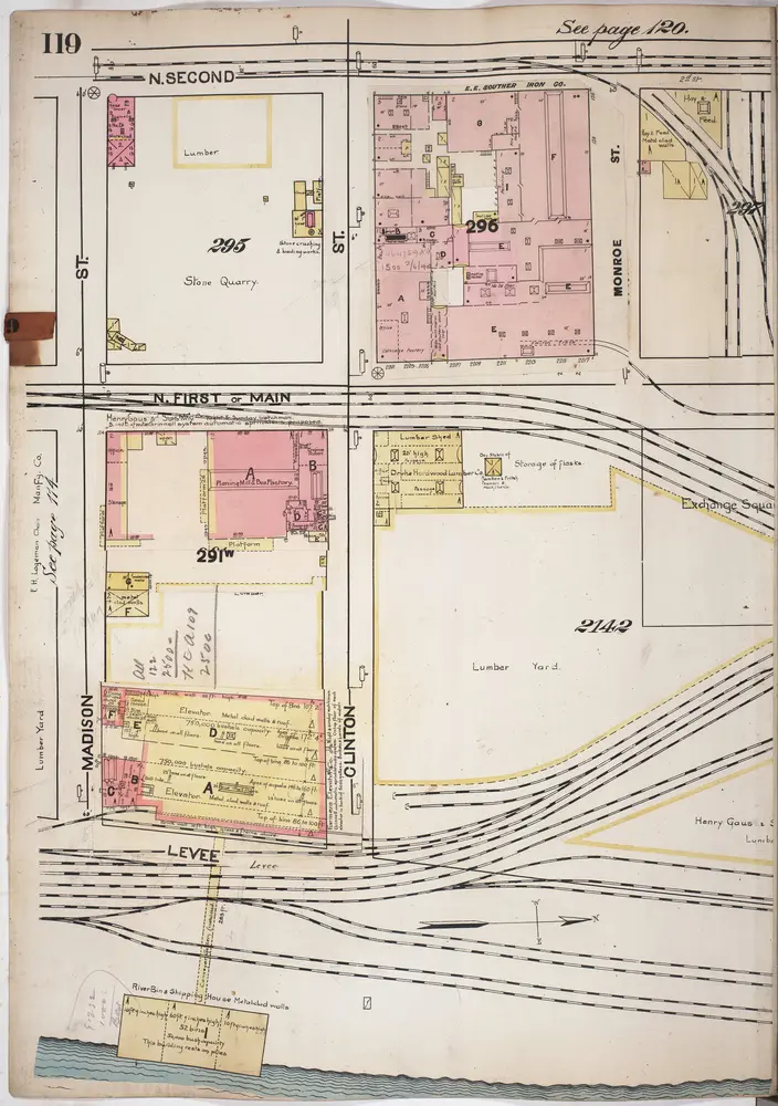 A. Whipple & Co.'s insurance map of St. Louis, Mo