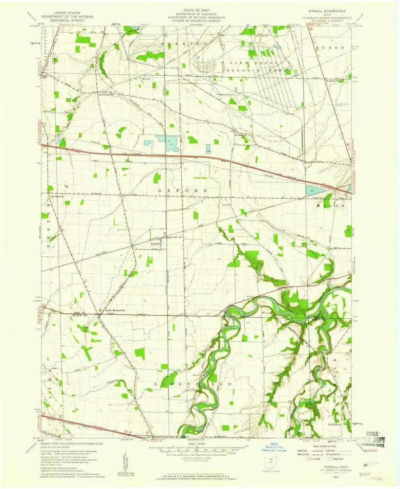 Voorbeeld van de oude kaart