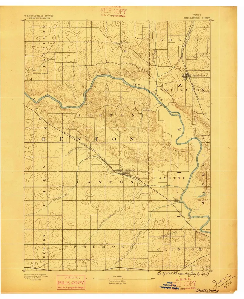 Anteprima della vecchia mappa