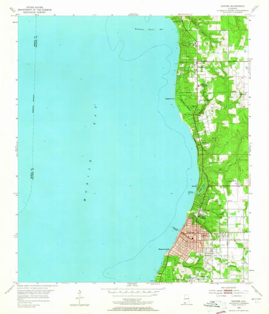 Voorbeeld van de oude kaart