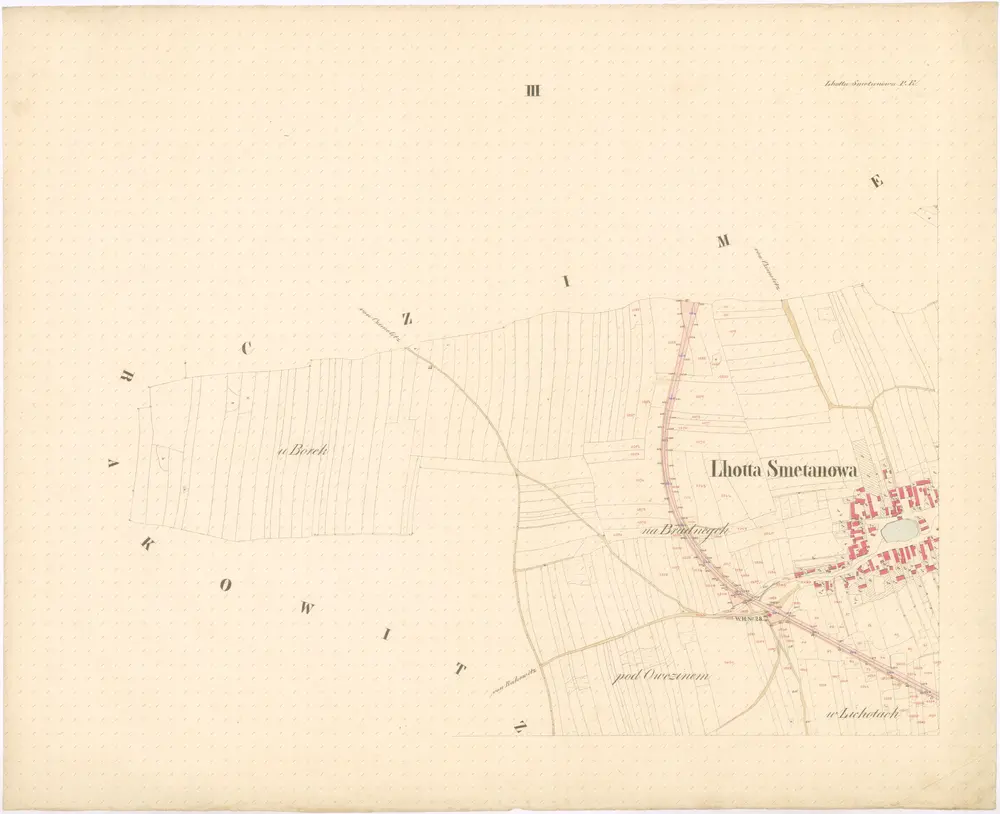 Voorbeeld van de oude kaart