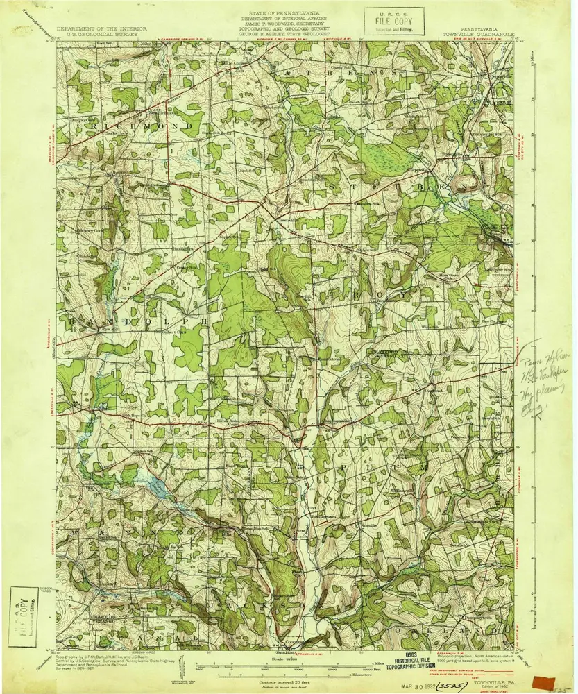 Aperçu de l'ancienne carte