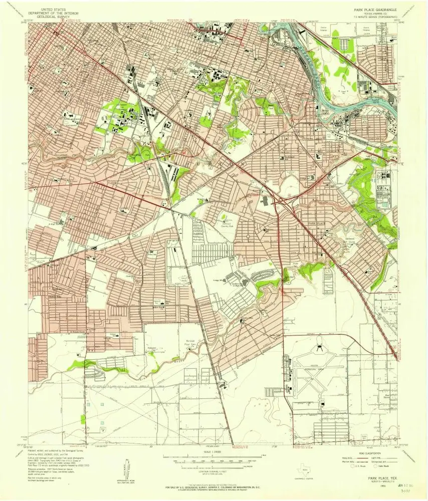 Voorbeeld van de oude kaart