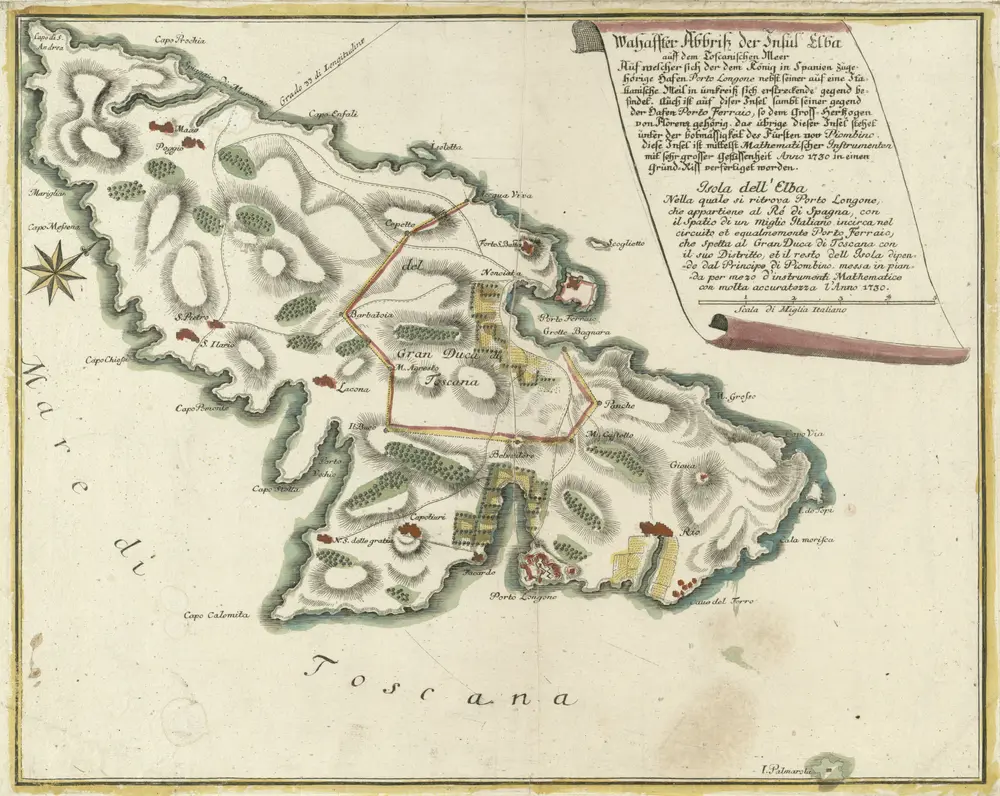 Anteprima della vecchia mappa