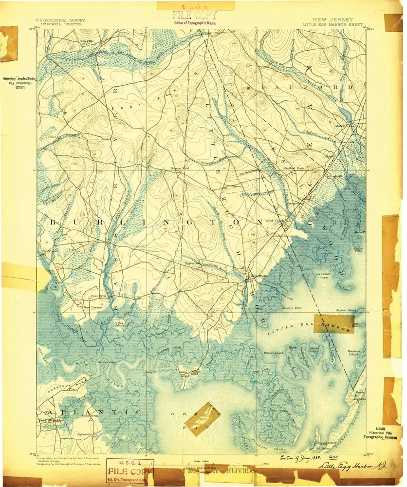 Anteprima della vecchia mappa