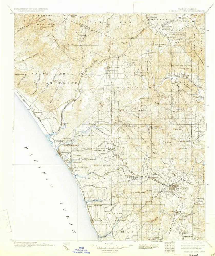 Aperçu de l'ancienne carte