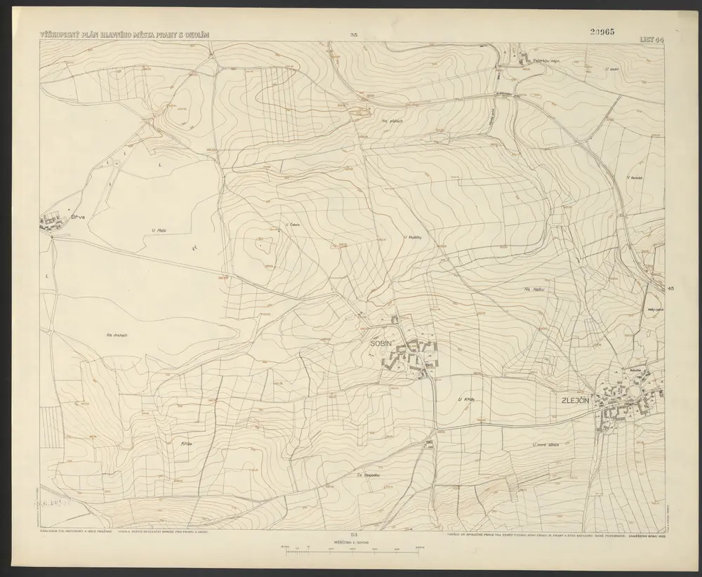 Voorbeeld van de oude kaart