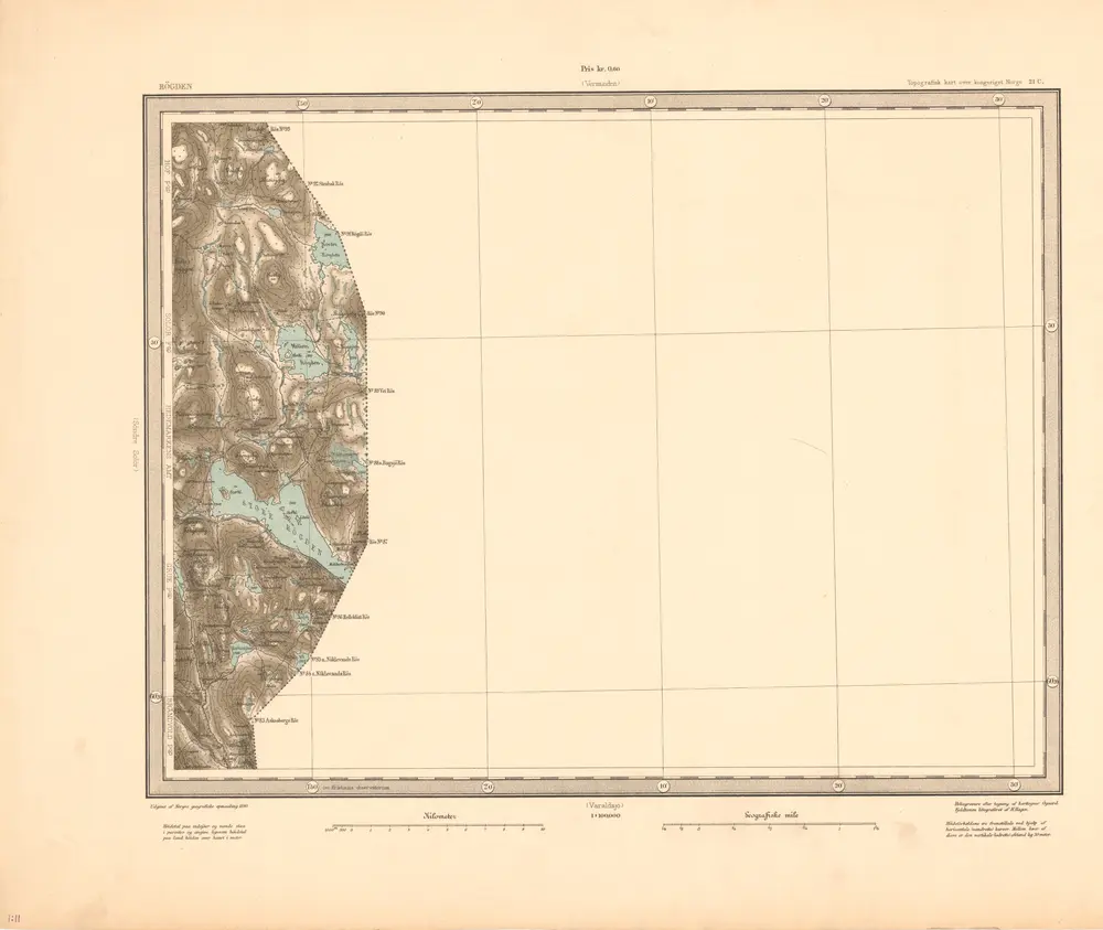 Aperçu de l'ancienne carte