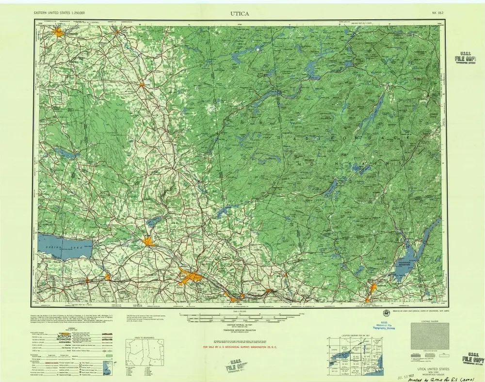 Anteprima della vecchia mappa