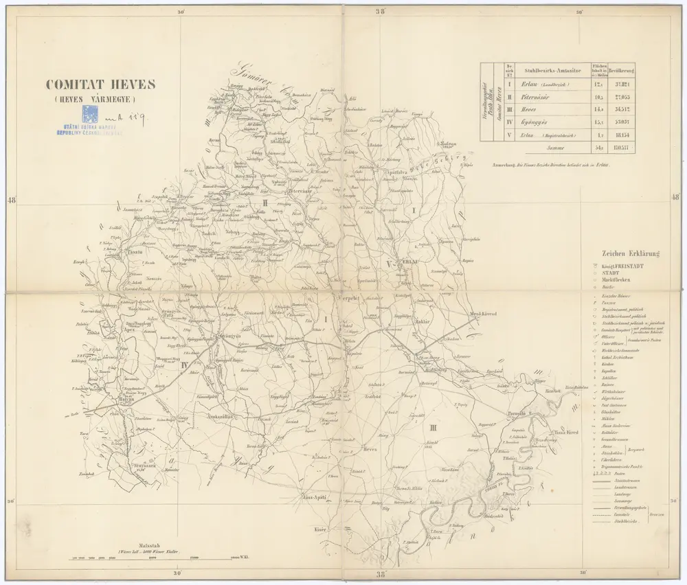 Aperçu de l'ancienne carte