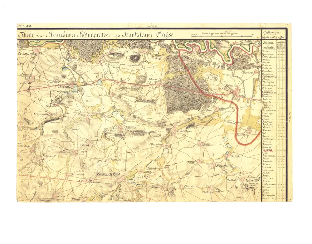 Anteprima della vecchia mappa