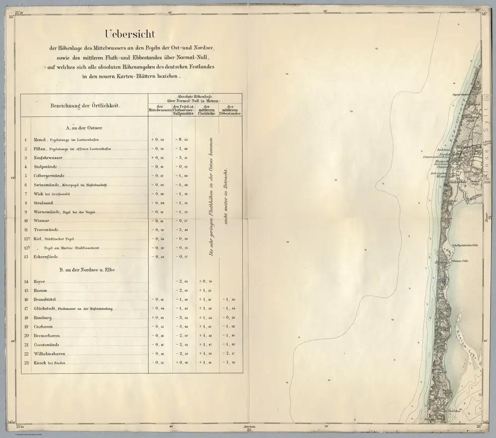 Aperçu de l'ancienne carte