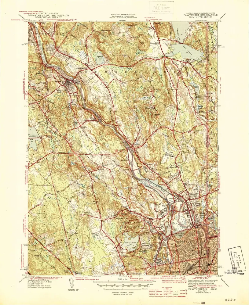 Aperçu de l'ancienne carte