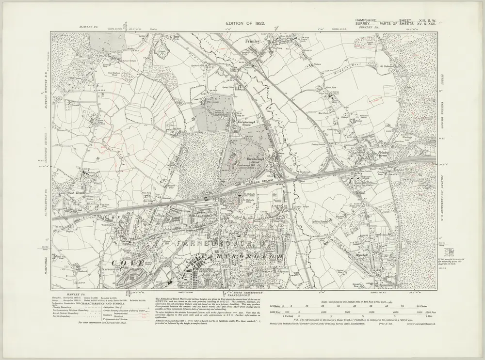 Aperçu de l'ancienne carte