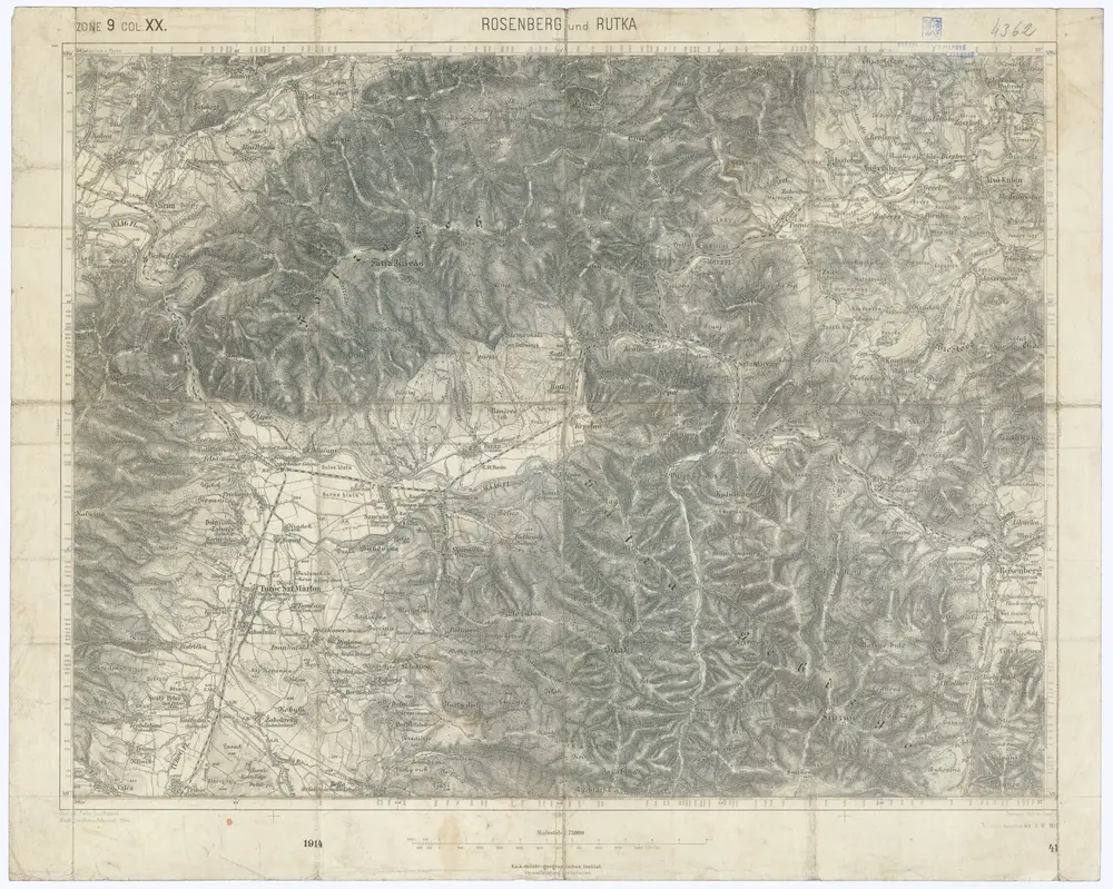 Anteprima della vecchia mappa