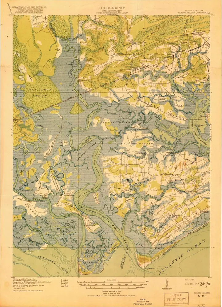 Voorbeeld van de oude kaart