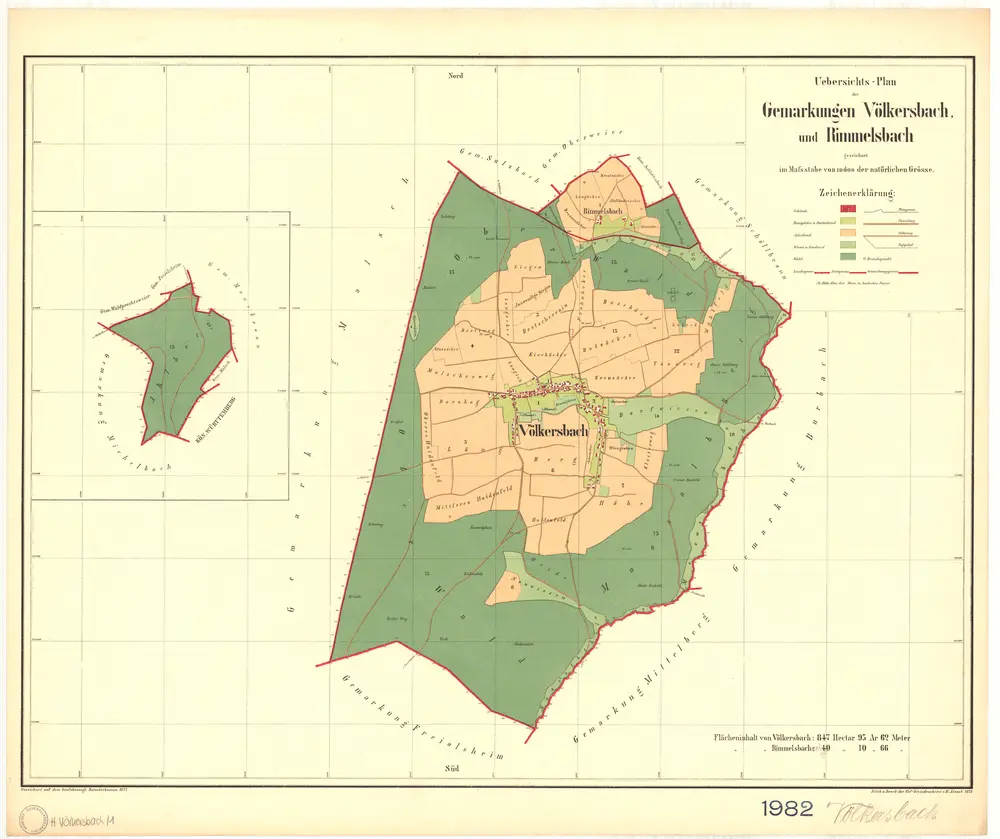 Aperçu de l'ancienne carte