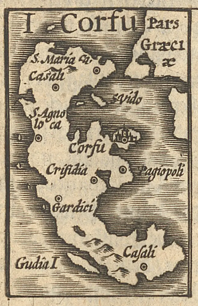 Anteprima della vecchia mappa