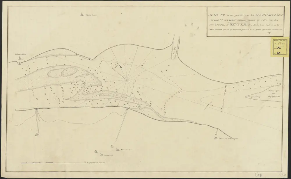 Voorbeeld van de oude kaart